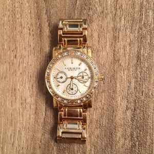 Akribos XXIV Gold Women’s Watch